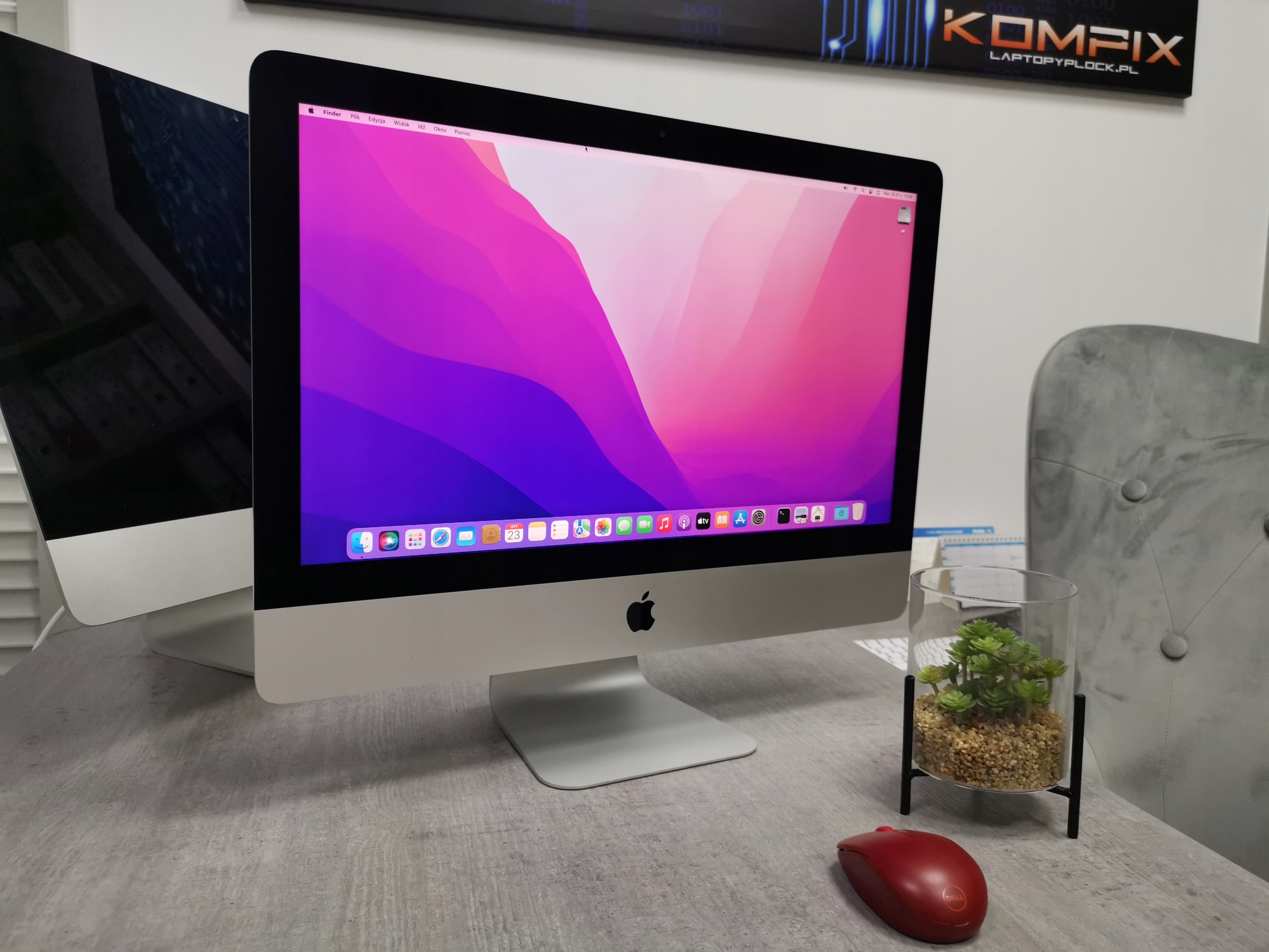 Apple iMac 21,5" i5-5575R 8GB 256SSD 2015 Stan.BDB - obrazek 5