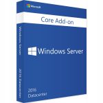 Windows Server 2016 Datacenter +2Core +2 Rdzenie