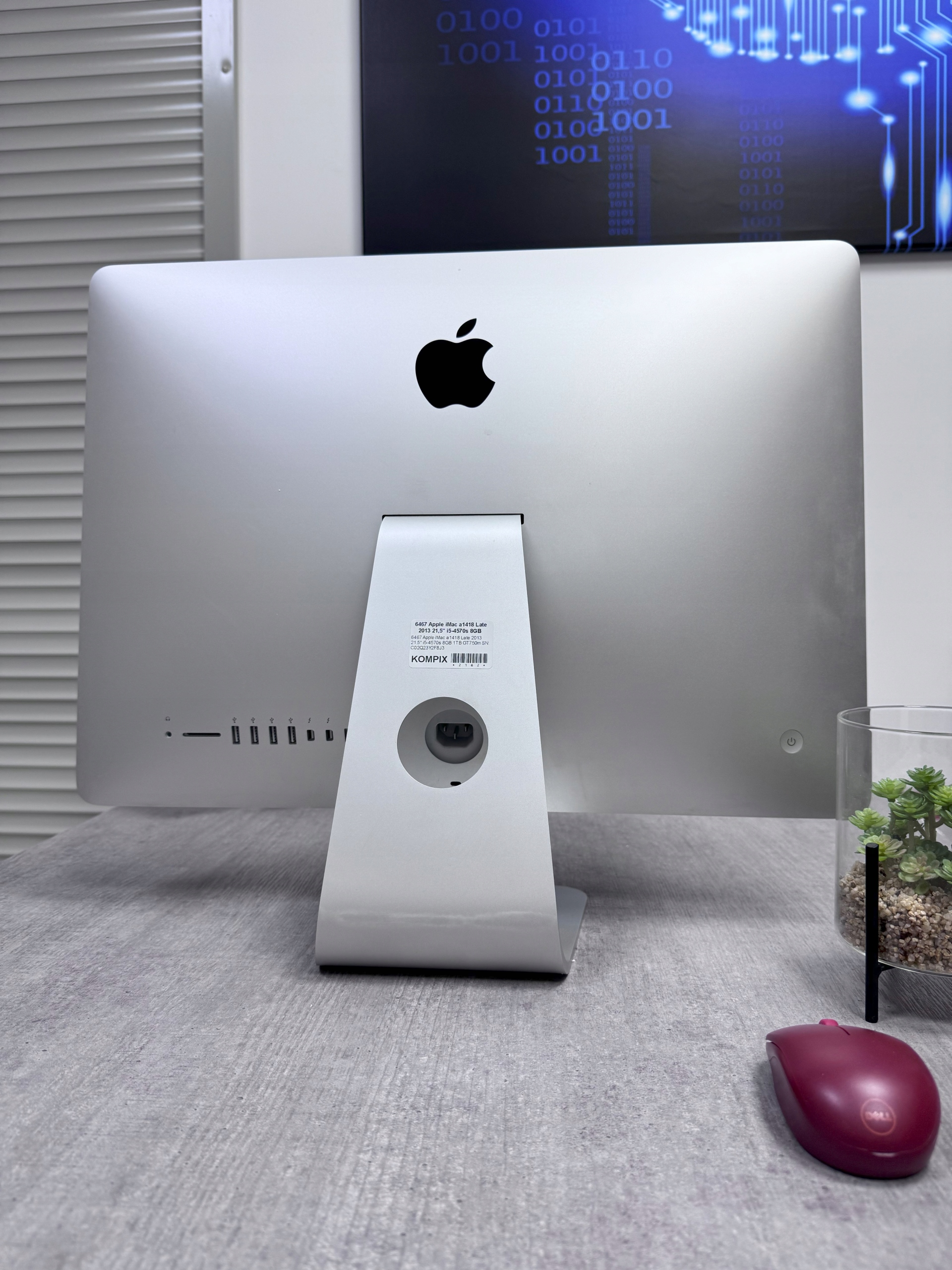Komputer Apple iMac 21,5" Slim i5 4x 2,9GHz 8GB 1TB - Stan.BDB - obrazek 4