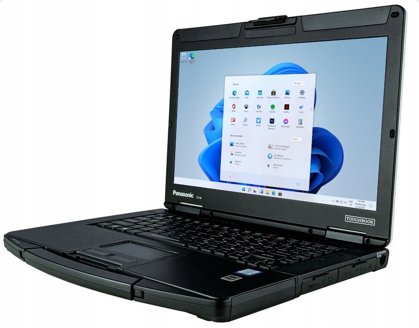 Pancerny Panasonic CF-54 i5-5300u 8GB 2Tb SSD WINDOWS 11 do Warsztatu