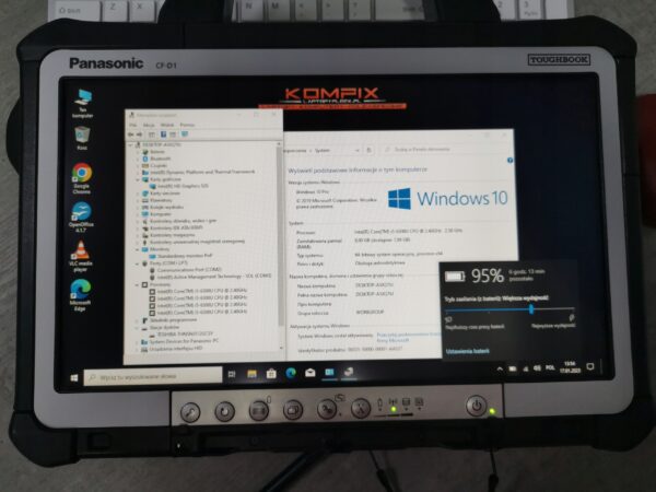 Pancerny Panasonic CF-D1 i5-6300 16GB 2TB SSD WINDOWS 11 DOTYK - obrazek 13