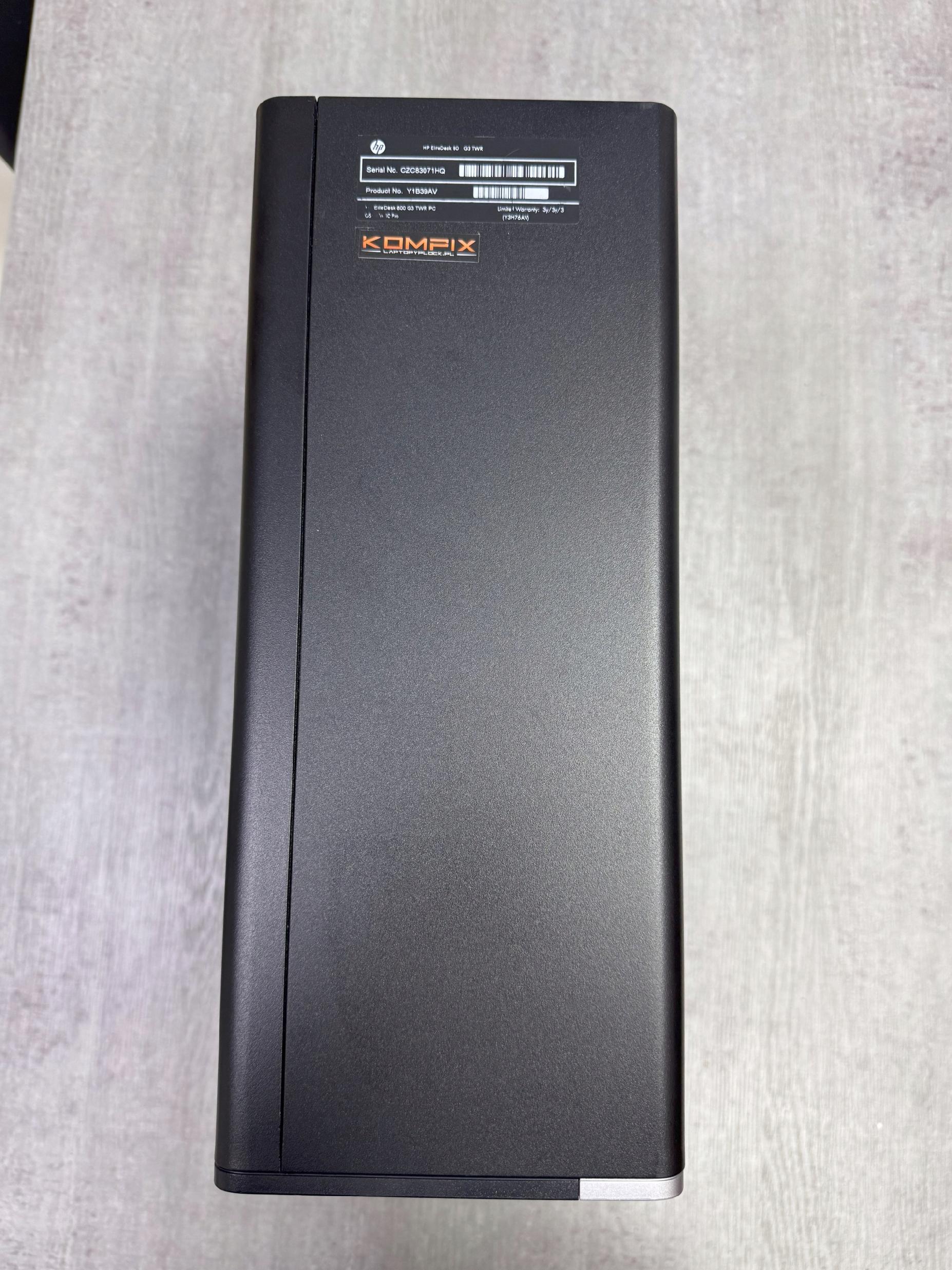 Komputer HP EliteDesk 800 G3 Tower i5-6500 32GB 2Tb SSD - obrazek 5