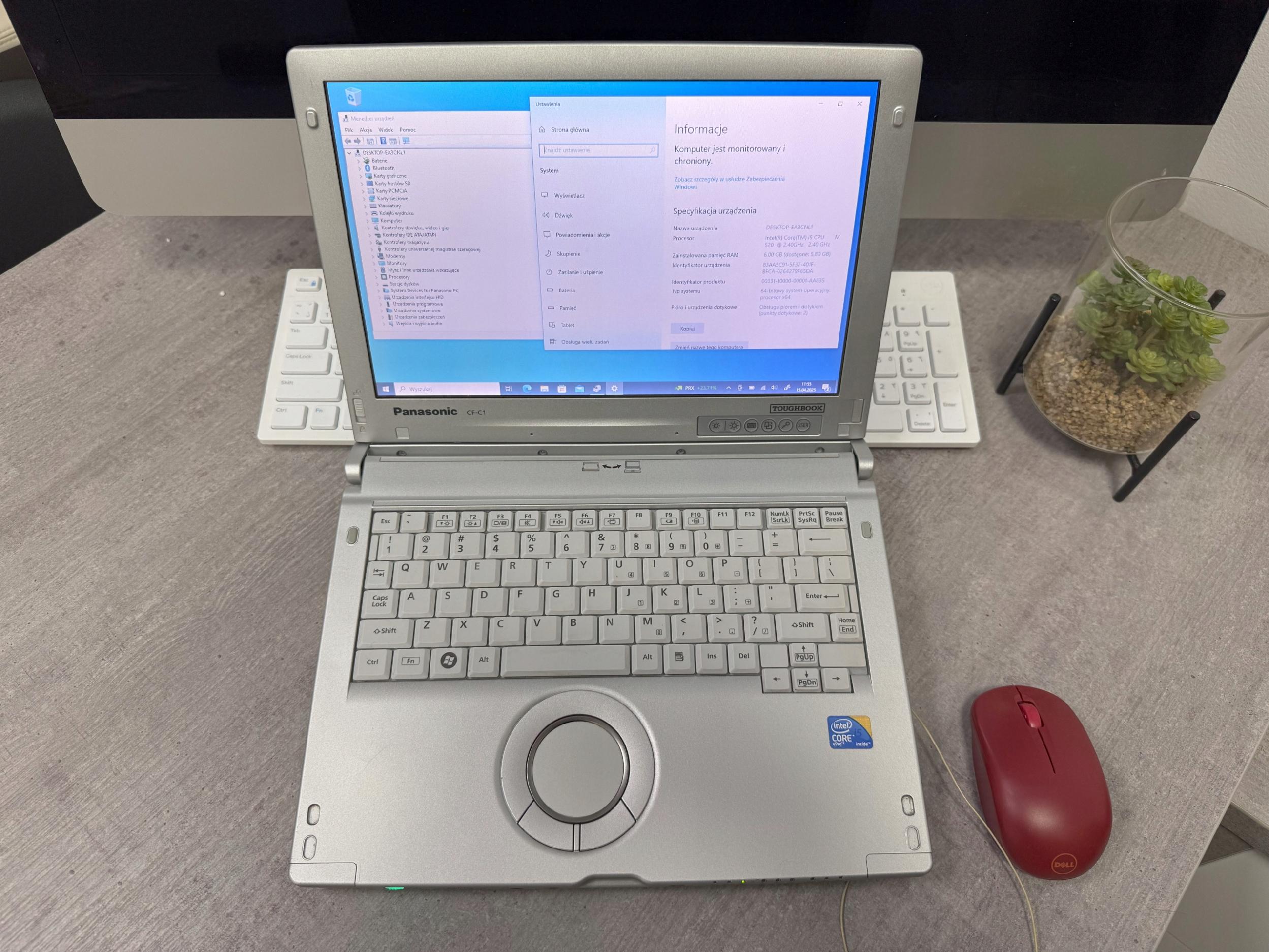 Panasonic CF-C1 i5 2.5GHz 6GB 256SSD Warsztat - obrazek 6