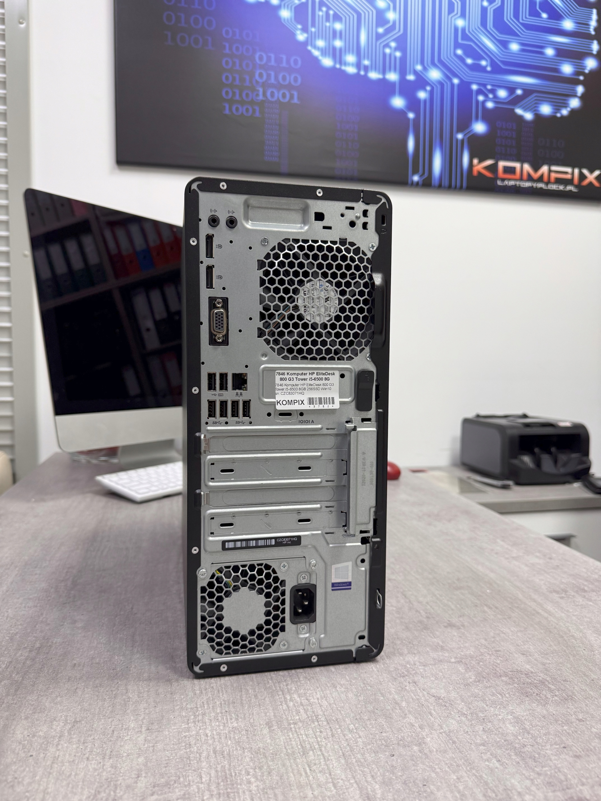 Komputer HP EliteDesk 800 G3 Tower i5-6500 32GB 2Tb SSD - obrazek 4