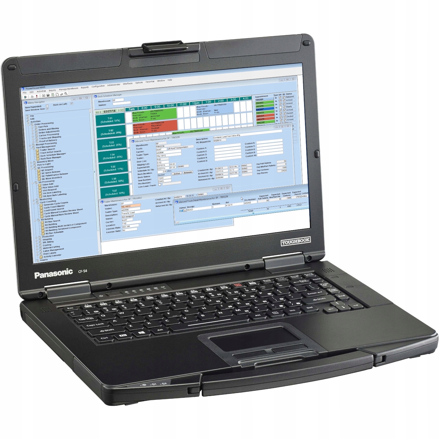 Laptop przemysłowy Panasonic CF-54 i5-5300u 16GB 512SSD WINDOWS 11