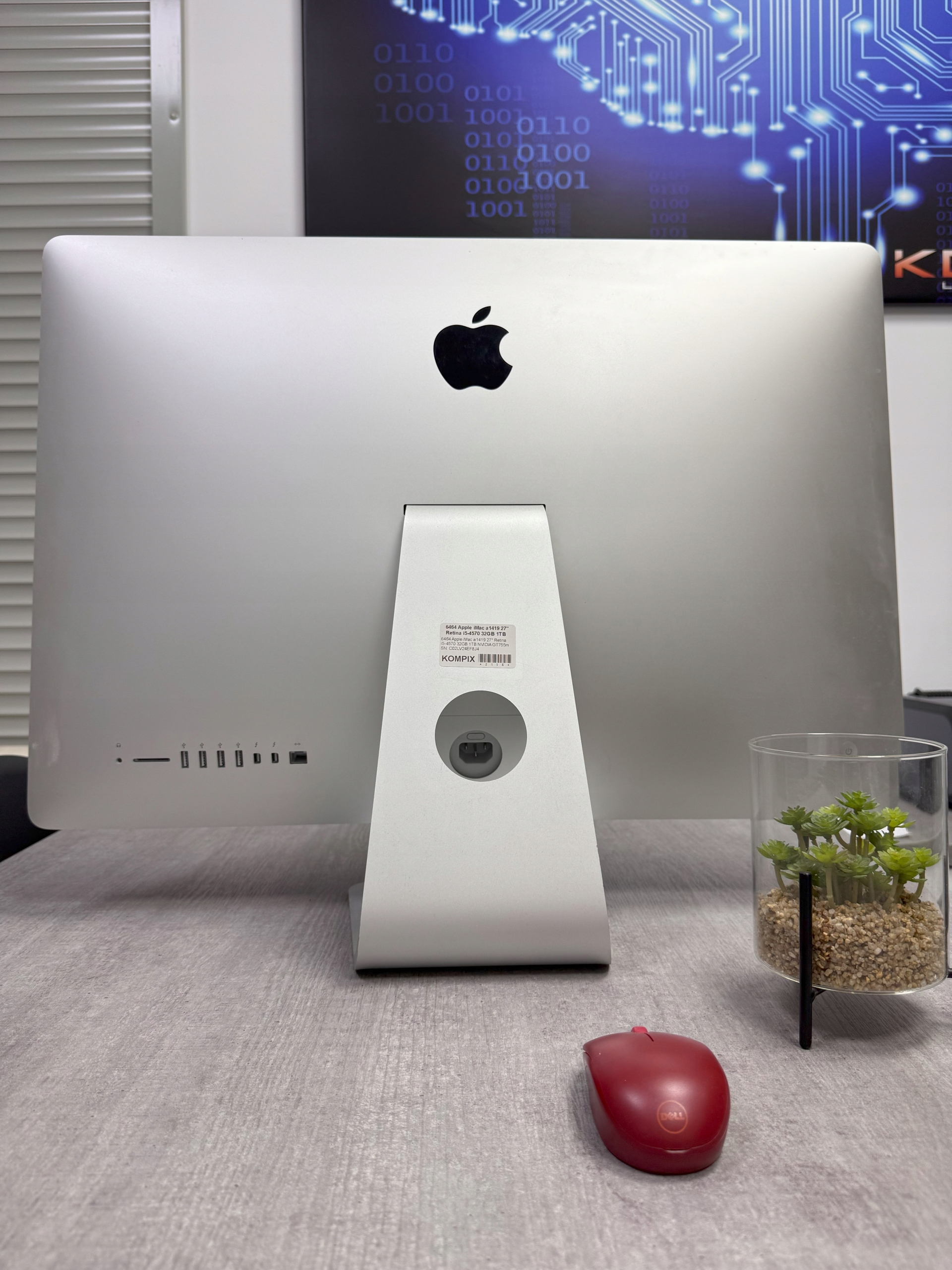 Komputer Apple iMac 27" i5 4x3,2GHz 16GB 1Tb - Windows 10! - obrazek 4