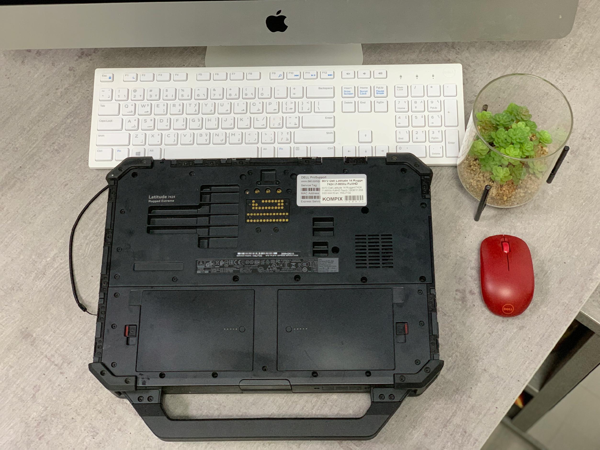 Pancerny Dell 7424 Rugged i7-8650 16Gb 512SSD LTE - Laptop przemysłowy - obrazek 2