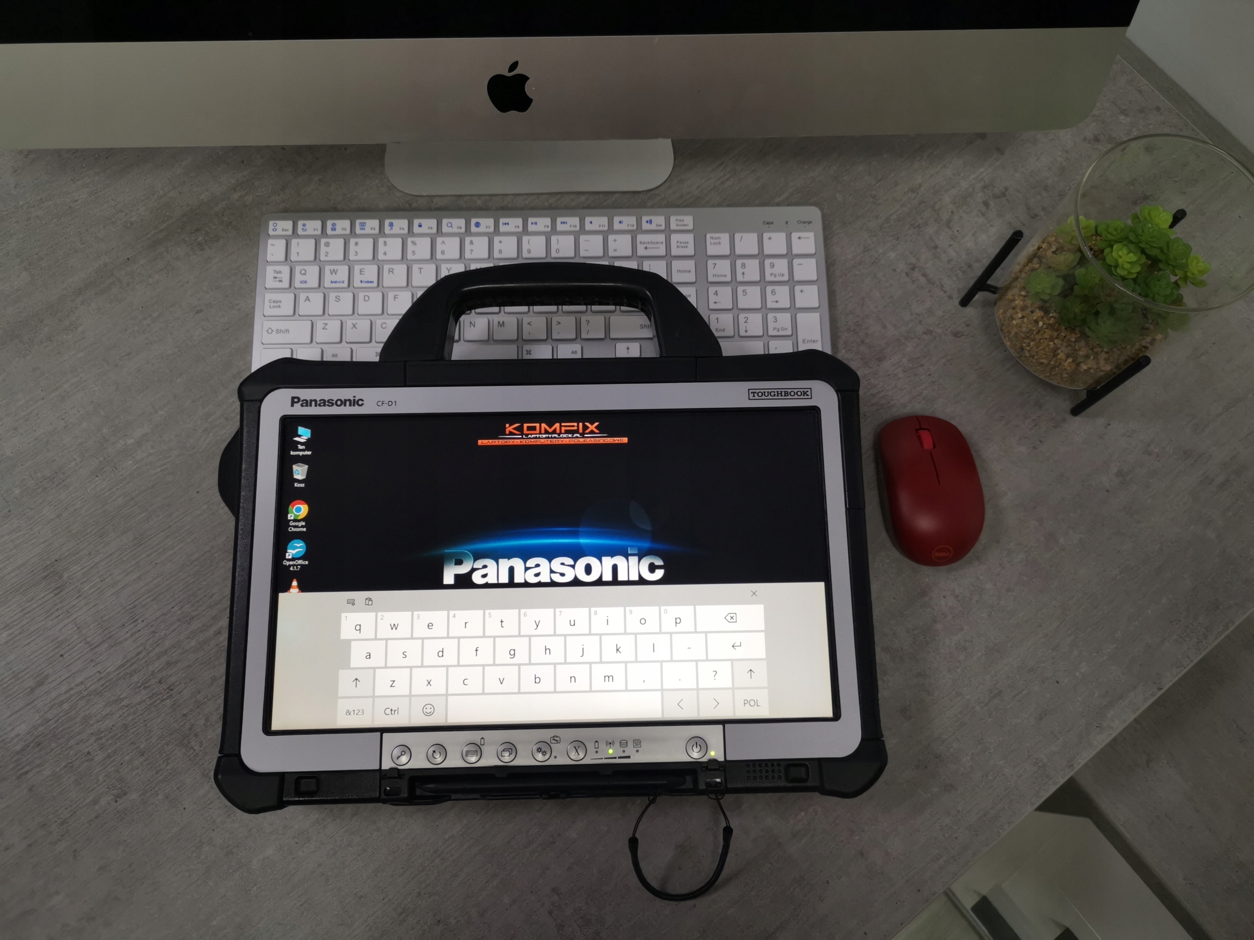 Tablet przemysłowy Panasonic CF-D1 i5 8GB 512 SSD DOTYK - Kl. A- WIN 11 - obrazek 12