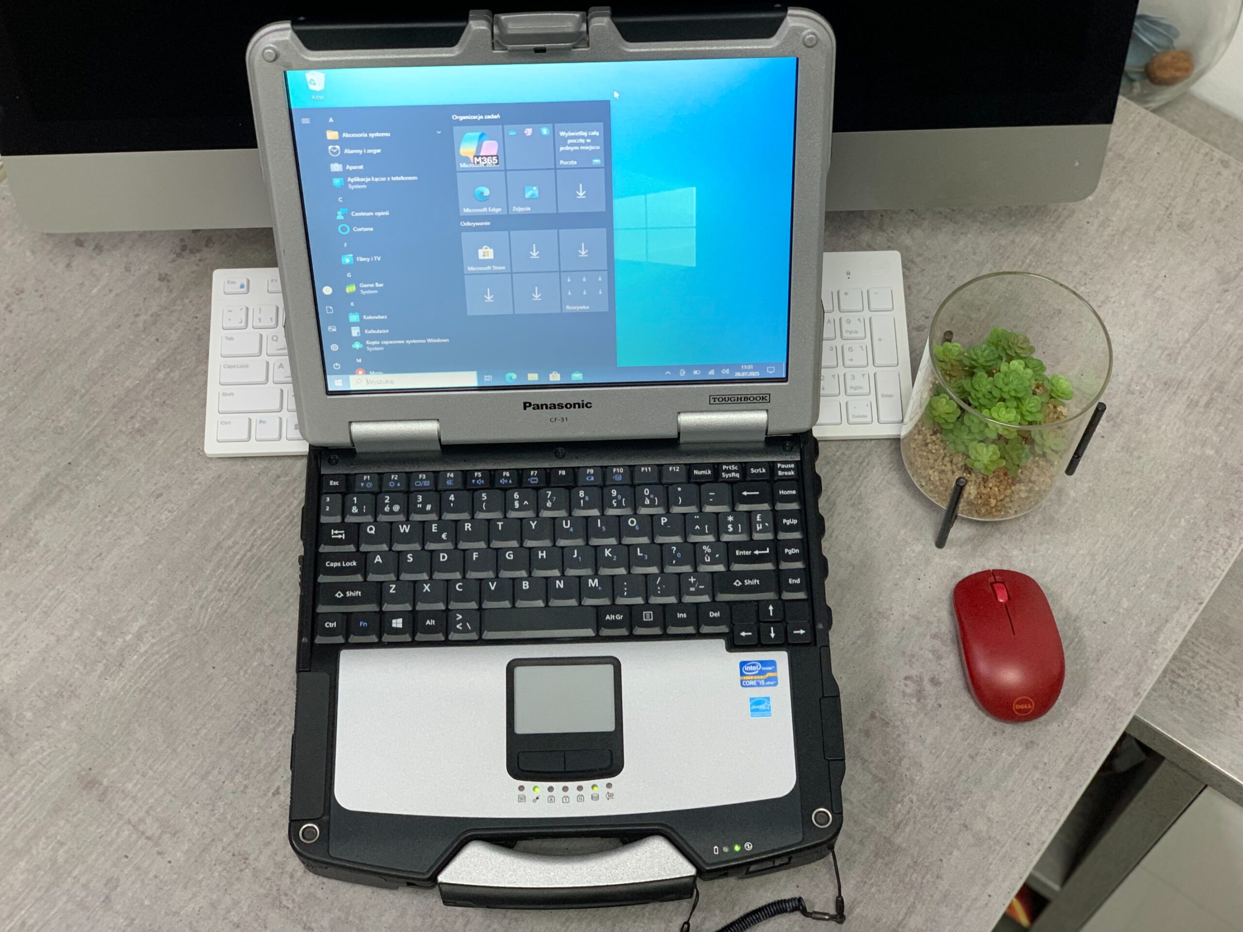 Do Warsztatu Pancerny Laptop Panasonic CF-31 MK5 8GB 1024SSD +Dotyk +LTE - obrazek 4