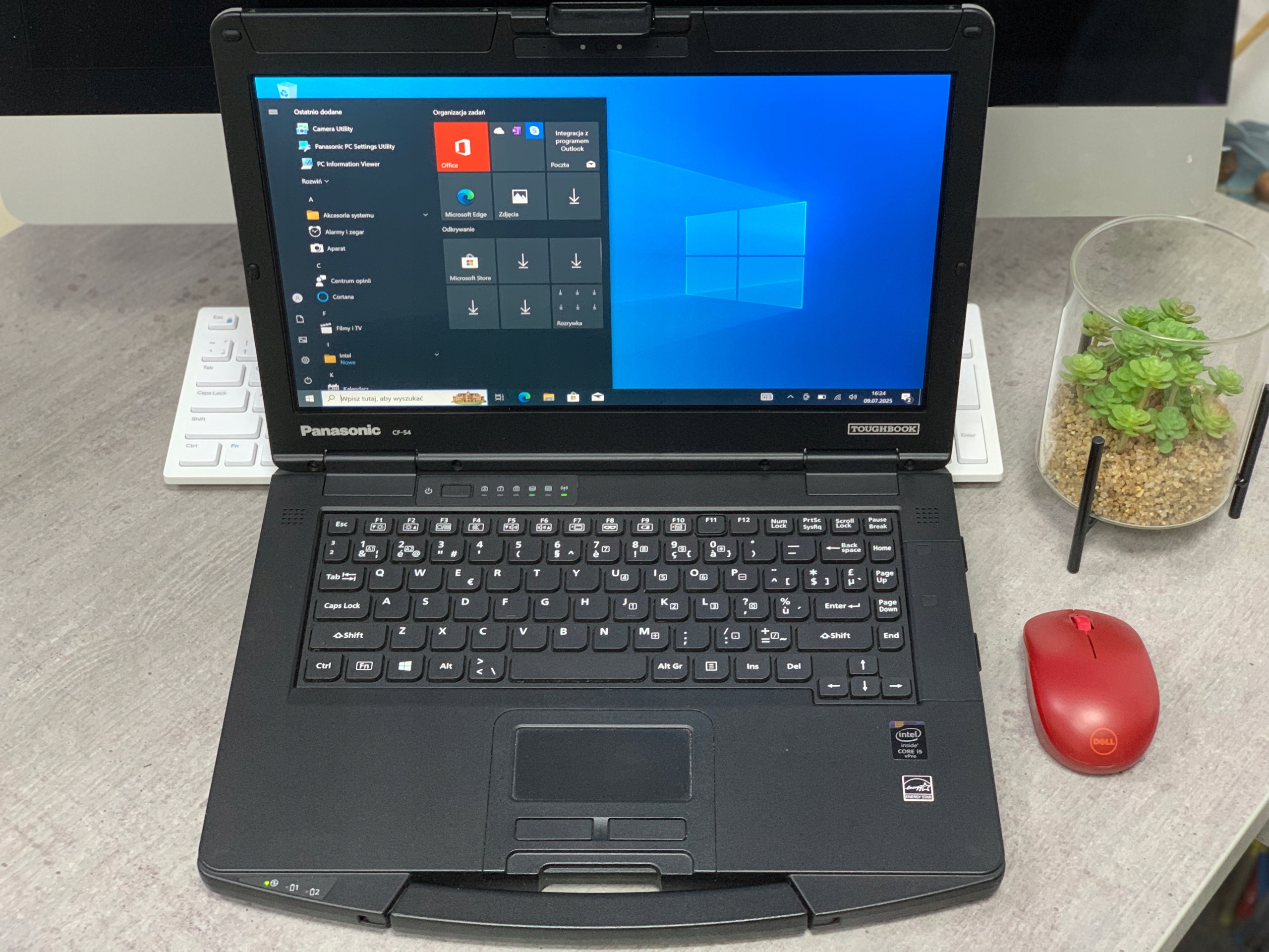 Panasonic CF-54 i5-5300u 8GB 1Tb SSD LTE DOTYK - Jak NOWY -Mniej niż 1000h - obrazek 4