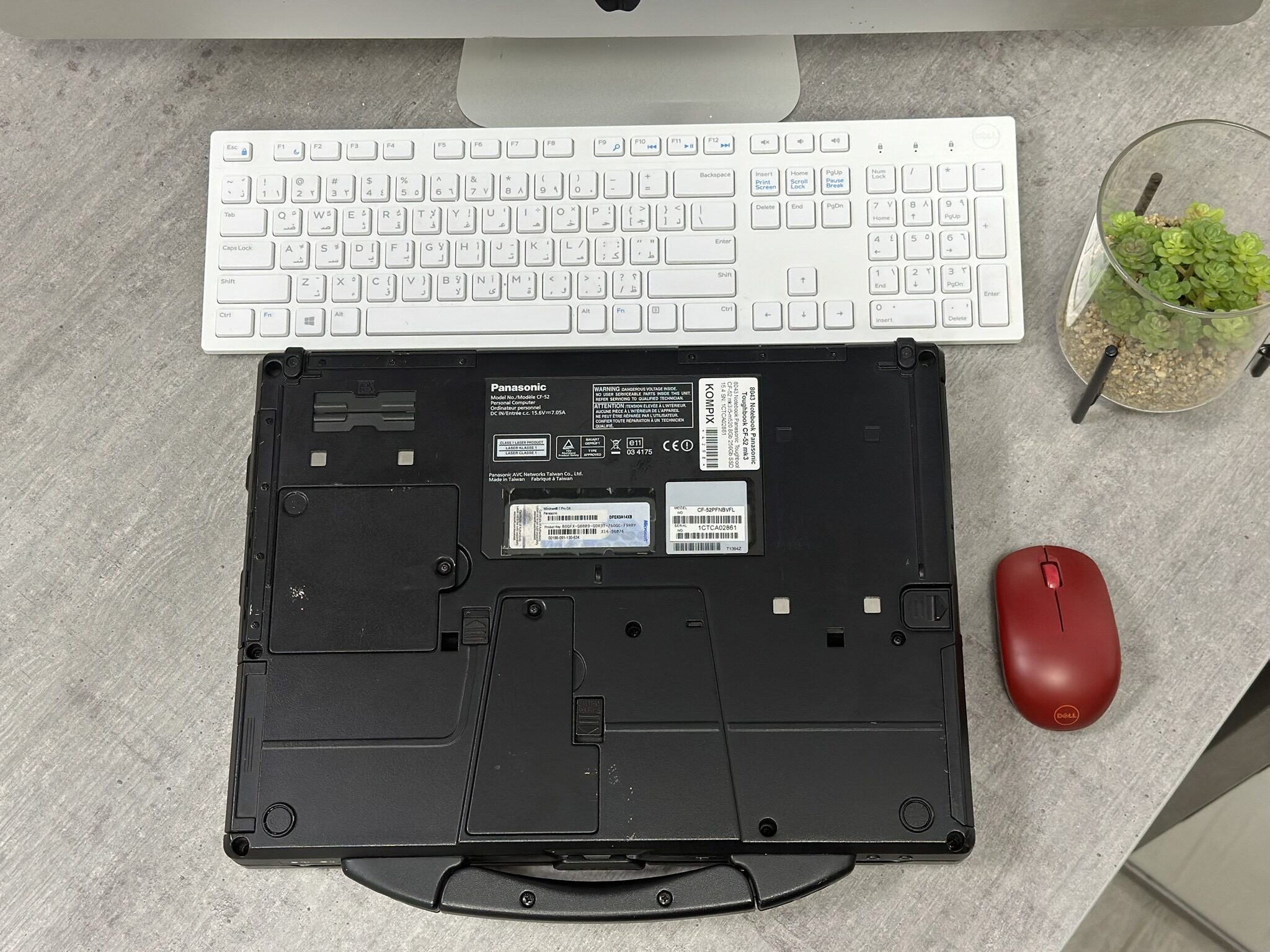 Pancerny Laptop Panasonic CF-52 Mk3 i5-520m 8GB 1Tb SSD do Warsztatu - obrazek 7