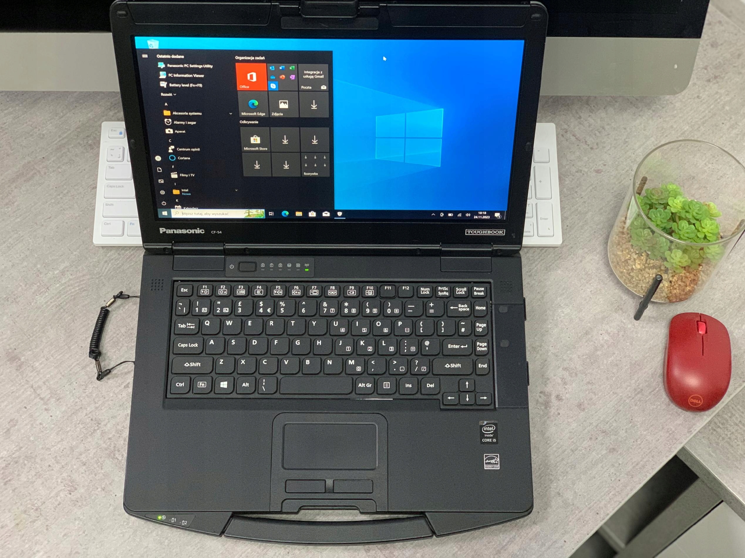 Pancerny Panasonic CF-54 Mk3 i5-7300u 16GB 1Tb SSD FHD DOTYK +LTE - obrazek 3