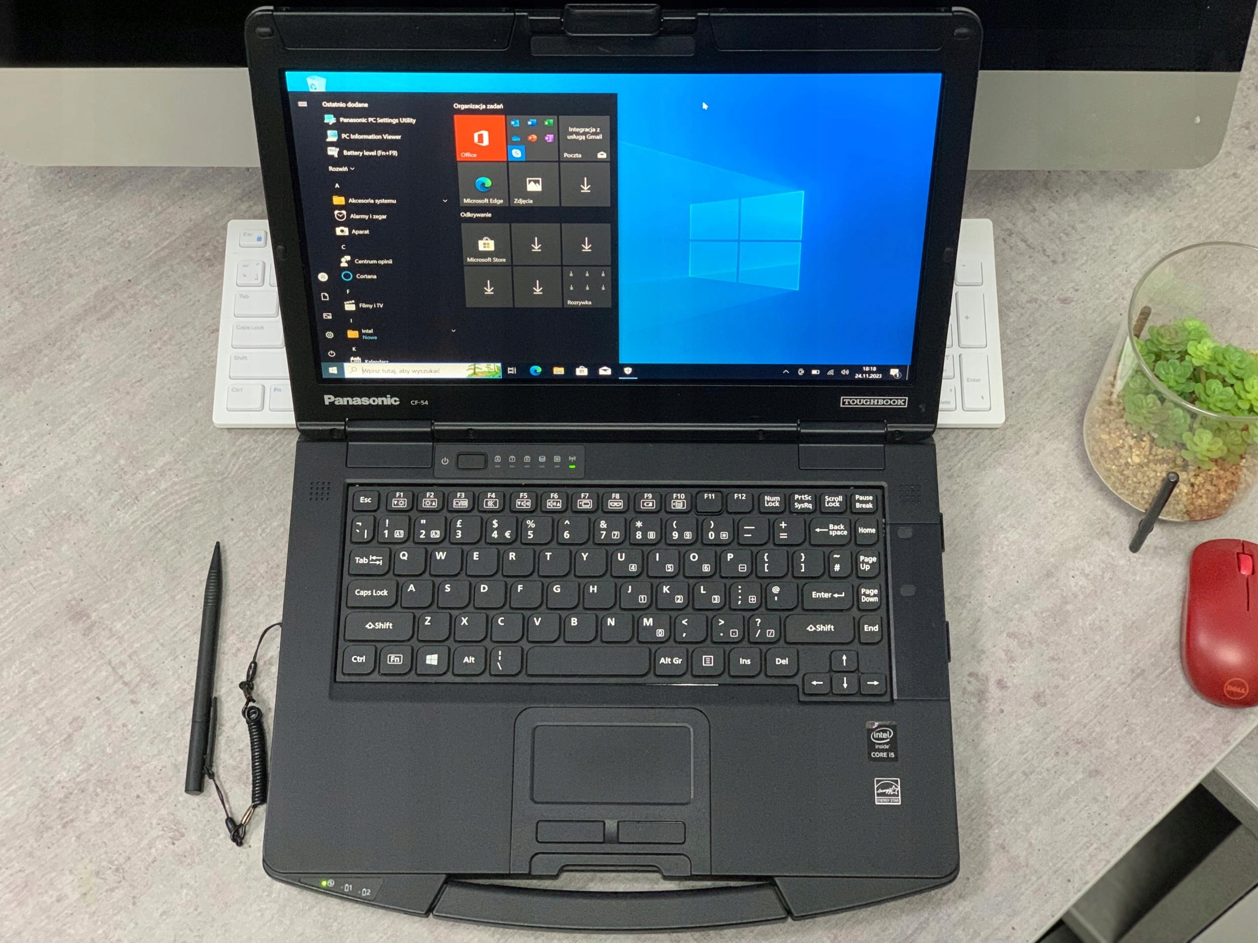 Pancerny Panasonic CF-54 Mk3 i5-7300u 16GB 512SSD FHD DOTYK +LTE - obrazek 4
