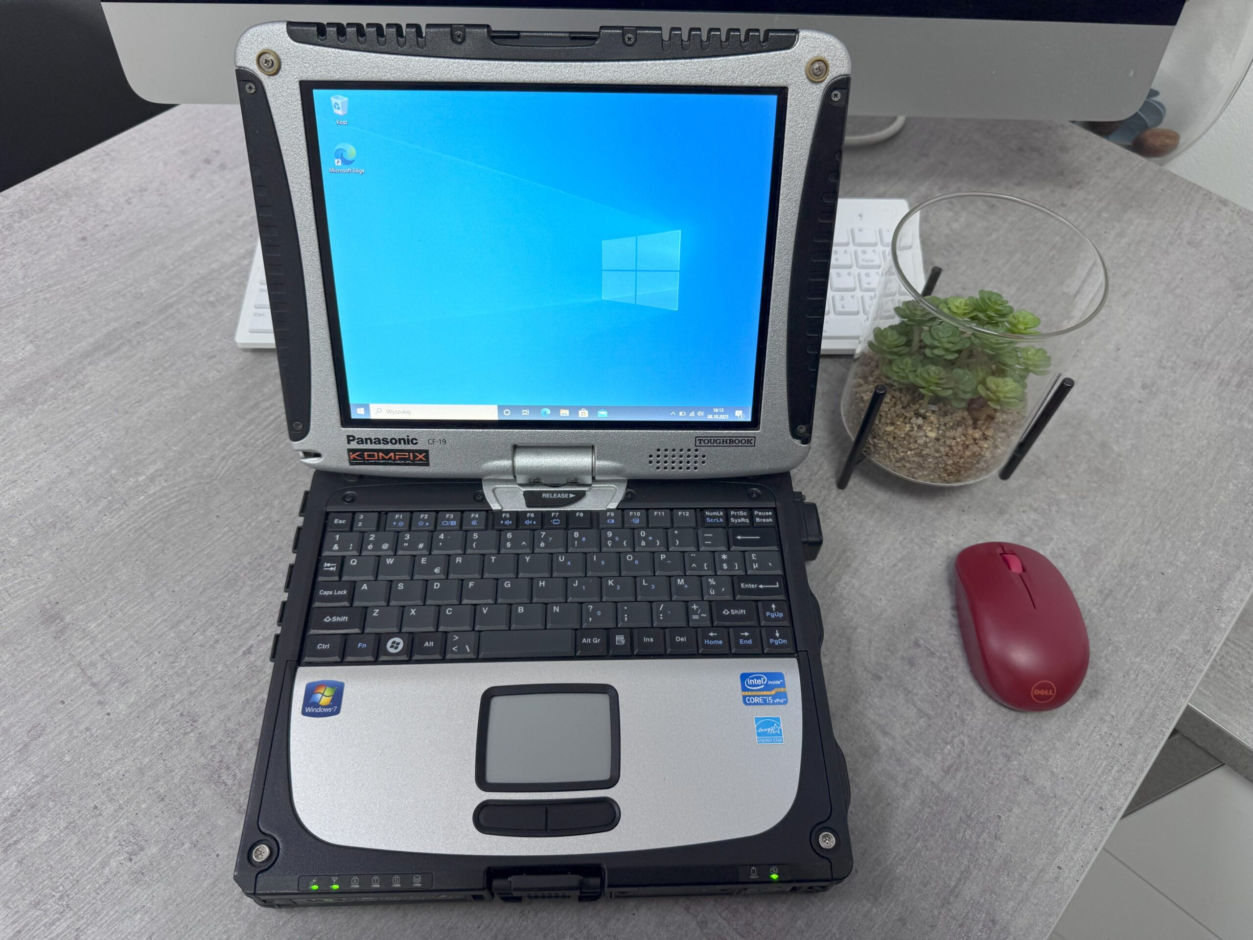 Pancerny Panasonic ToughBook CF-19 i5 8GB 256SSD - do Warsztatu - obrazek 2